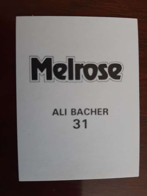 Melrose Sporting Heroes Card #31 - Ali Bacher