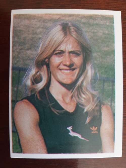 Melrose Sporting Heroes Card #62 - Charmaine Fick