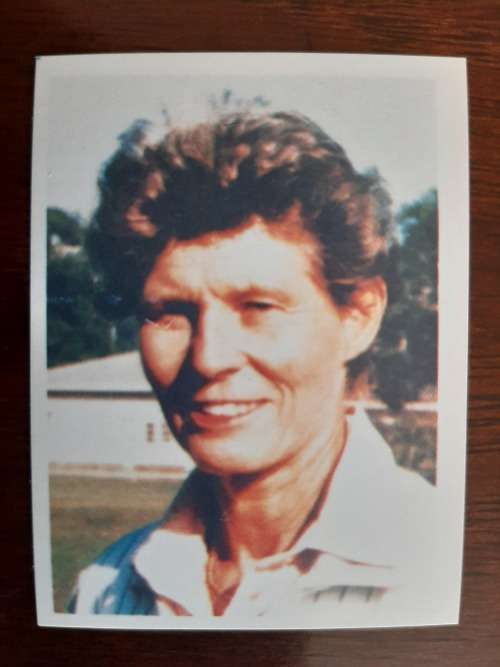 Melrose Sporting Heroes Card #118 - Jackie Mercer
