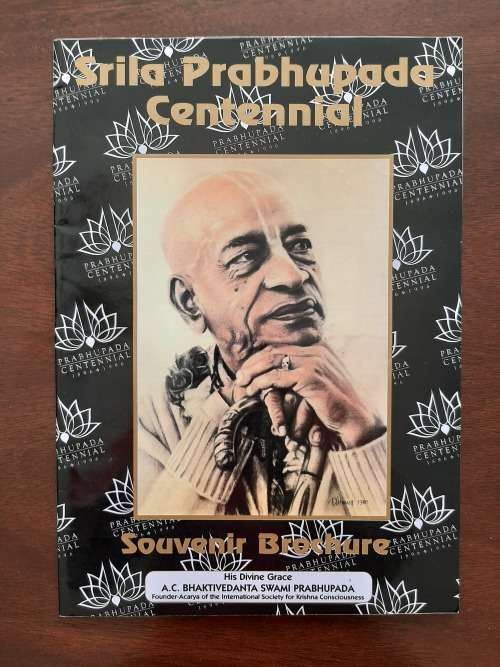 Srila Prabhupada Centennial Souvenir Brochure