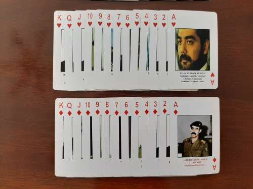 Iraqi `Most Wanted` Playing Card Deck
