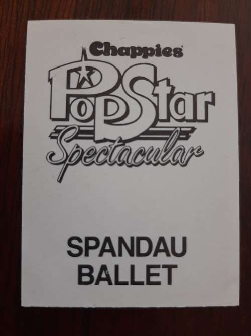 Chappies Pop Star Spectacular - Spandau Ballet