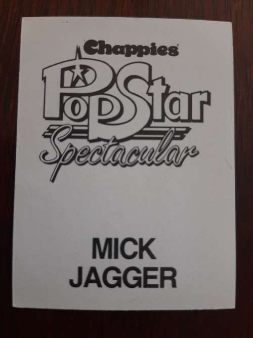 Chappies Pop Star Spectacular - Mick Jagger
