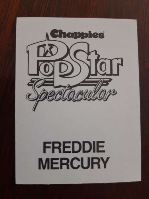 Chappies Pop Star Spectacular - Freddie Mercury