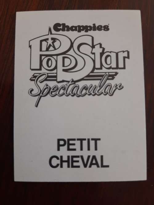 Chappies Pop Star Spectacular - Petit Cheval