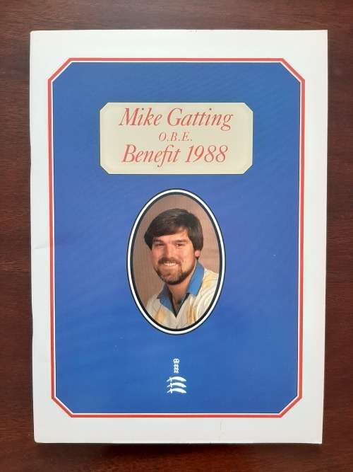Mike Gatting O.B.E. Benefit 1988