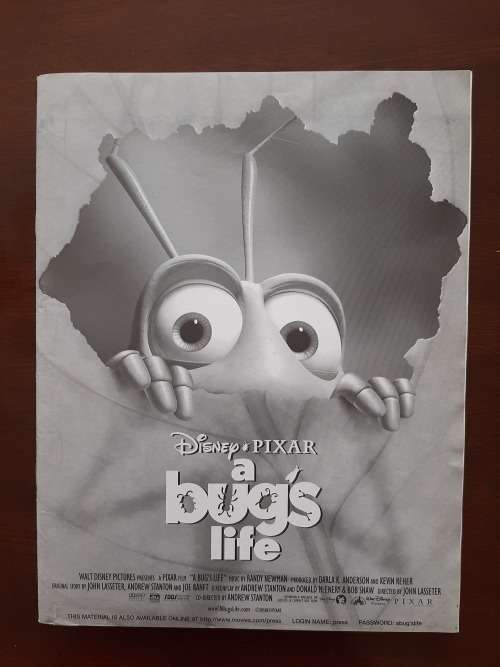 A Bugs Life Movie Press Kit and Photos