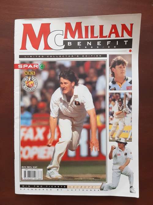Brian McMillan Benefit Year 1995/96