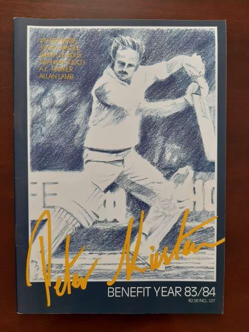 Peter Kirsten Benefit Year 19883/84