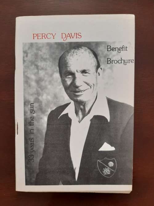 Percy Davis Benefit Brochure 1980-81