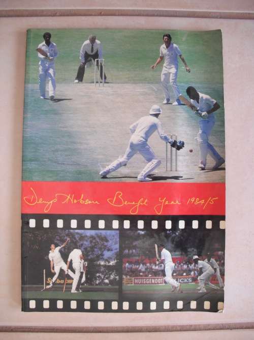 Denys Hobson Benefit Year Cricket 1984/85