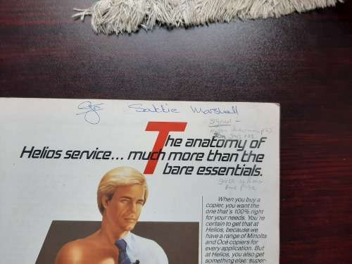Garth Le Roux Benefit Year 1987/1988 (SIGNED)
