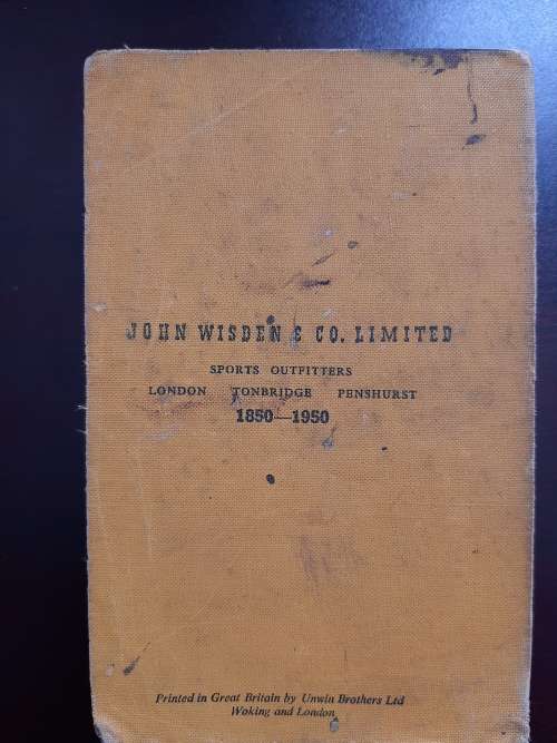 Wisden Cricketers` Almanack 1950 (87th Edition)|Preston, H. (Editor)