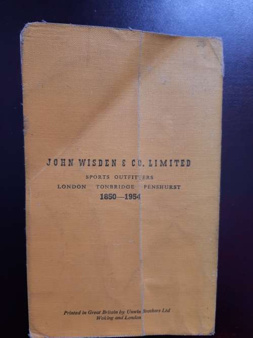 Wisden Cricketers` Almanack 1954 (91st Edition ) | Preston, N. (Editor)