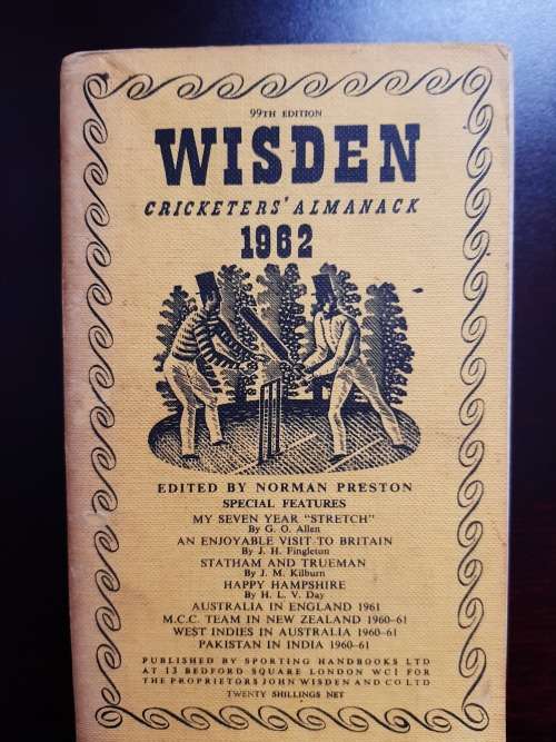 Wisden Cricketers` Almanack 1962 (99th Edition) | Preston, N. (Editor)