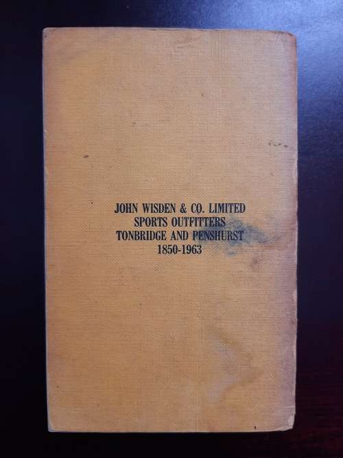Wisden Cricketers` Almanack 1963 (100th Edition) | Preston, N. (Editor)