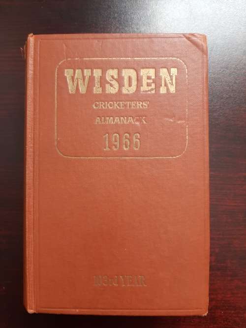 Wisden Cricketers` Almanack 1966 (103rd Edition) | Preston, N. (Editor)