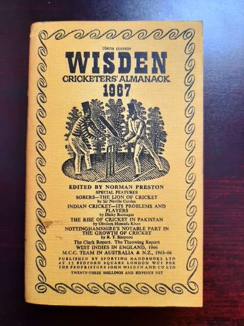 Wisden Cricketers` Almanack 1967 (104th Edition) | Preston, N. (Editor)