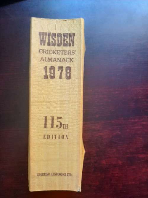 Wisden Cricketers` Almanack 1978 (115th Edition) | Preston, N. (Editor)