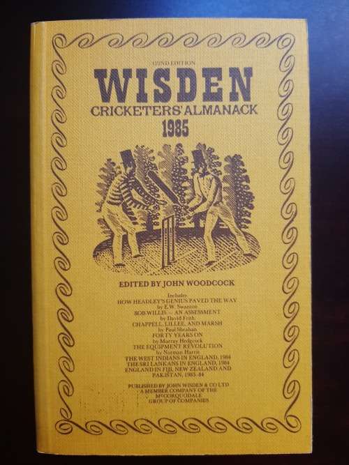 Wisden Cricketers` Almanack 1985 (122nd Edition) | Woodcock, J. (Editor)