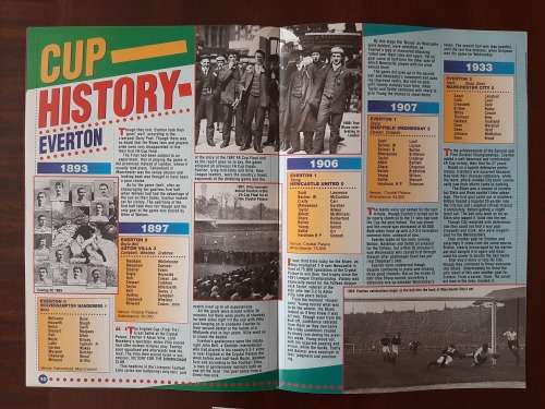 Road to Wembly `95: Cup Final Guide - Man United vs Everton (incl Souvenir booklet and poster)