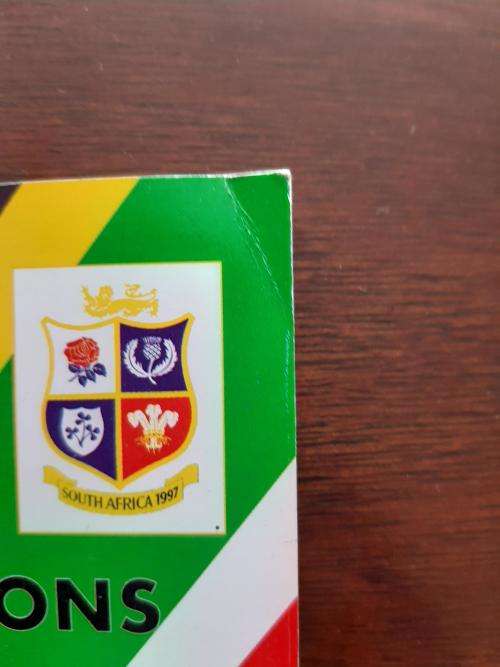 Match Programme: First Test - South Africa vs British Lions (1997)