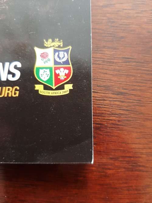 Match Programme:  Third Test - South Africa vs British & Irish Lions (2009)