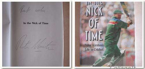 In The Nick Of Time: Peter Kirsten's Life In Cricket (Signed)