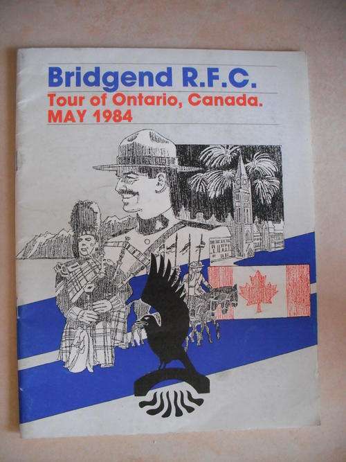 Tour Brochure: Bridgend RFC Tour Of Ontario, 1984