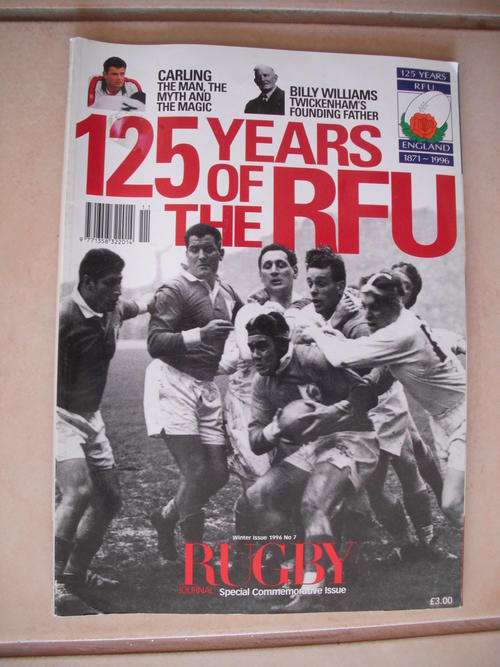 125 Years Of The RFU - Rugby Journal Commemorative Issue (Rugby)