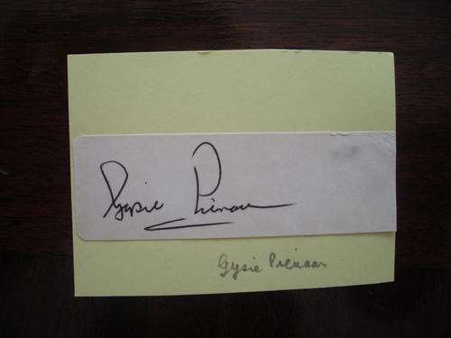 Springbok Rugby Autographs - Gysie Pienaar