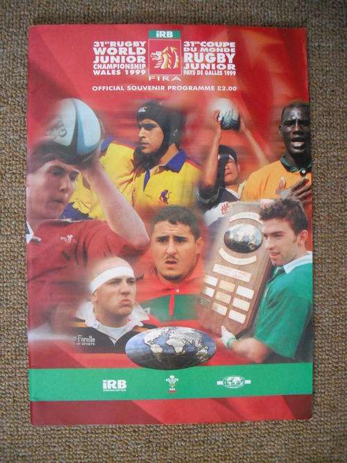 31st World Junior Rugby Championship: Wales 1999 - Official Souvenir Programme