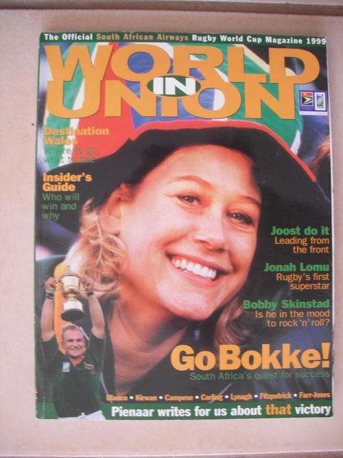 World In Union: The Official SAA Rugby World Cup Magazine 1999