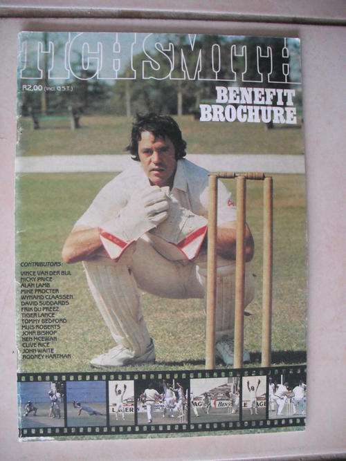Titch Smith Benefit Brochure (Cricket)