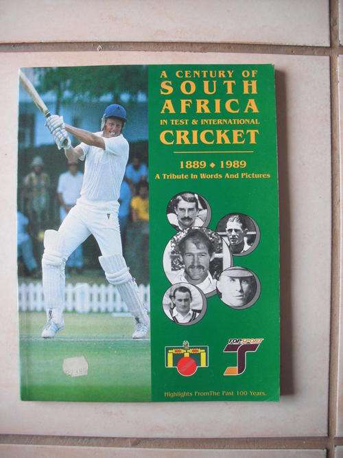 A Century Of South Africa In Test and International Cricket 1989 - 1989