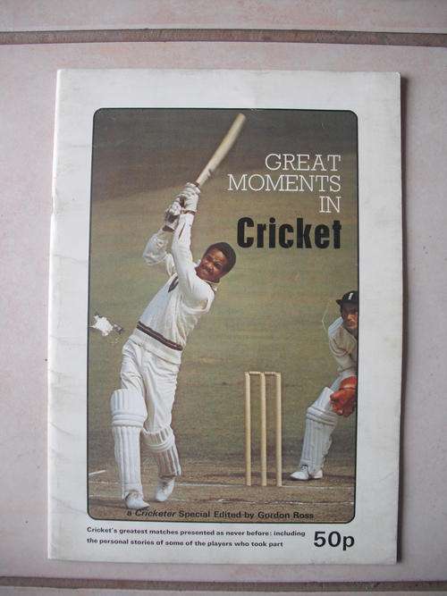 Great Moments In Cricket (SPECIAL ITEM)