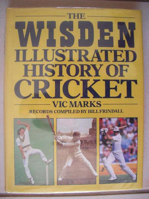 The Wisden Illustrated History Of Cricket by V. Marks (Heavy Book)