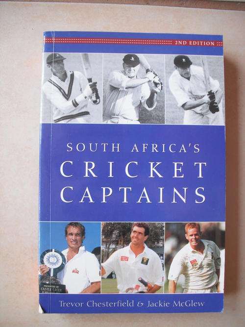 South Africa's Cricket Captains by T. Chesterfield & J. McGlew (SIGNED by S Pollock & M Boucher)