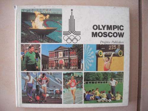 Olympics Moscow by Progress Publihers