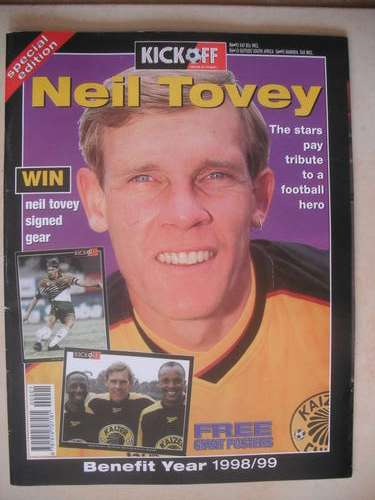 Neil Tovey Benefit Year 1998/99 - Kick Off Magazine Special Edition