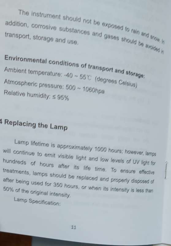 UVB Home Phototherapy Lamp for Vitiligo, Psoriasis, Eczema and Dermatitis