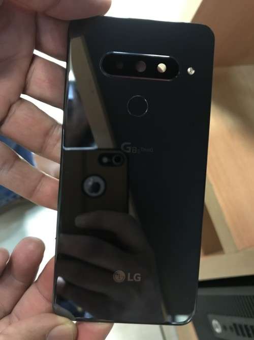 Geniune LG G8S ThinQ G810 back glass with camera glass and fingerprint scan