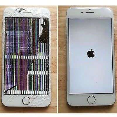 Iphone 7 Plus Broken Damaged Screen Repair Service Collection & Delivery Included In Price