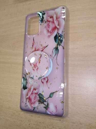 Samsung A51 Glittter Case with Popsocket