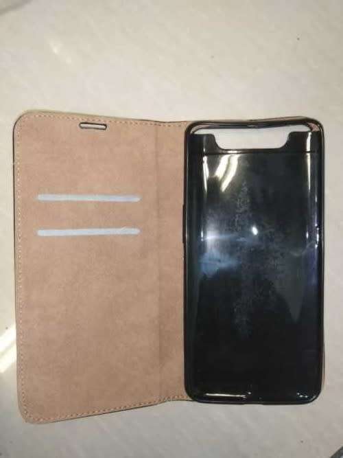 Samsung A80 Leather Flip Cover