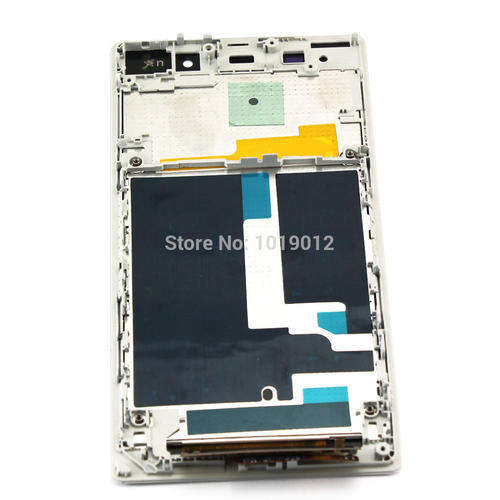 Sony Xperia Z1 LCD  with frame white complete with digitizer