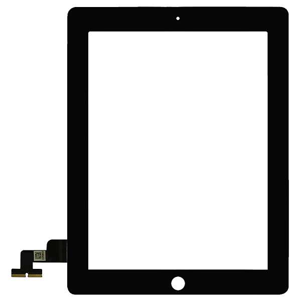 Apple iPad 2 Digitizer Touchscreen glass Black with home button