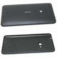 Nokia Lumia 625 Replacement Rear Panel Battery Cover With Buttons - Black