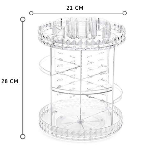 Rotating Cosmetic Storage Kit