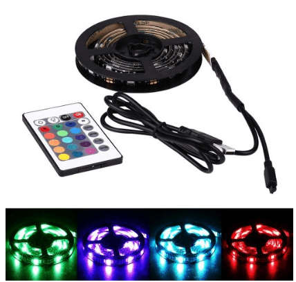 USB TV LED Strip Light 2Mtr With Remote